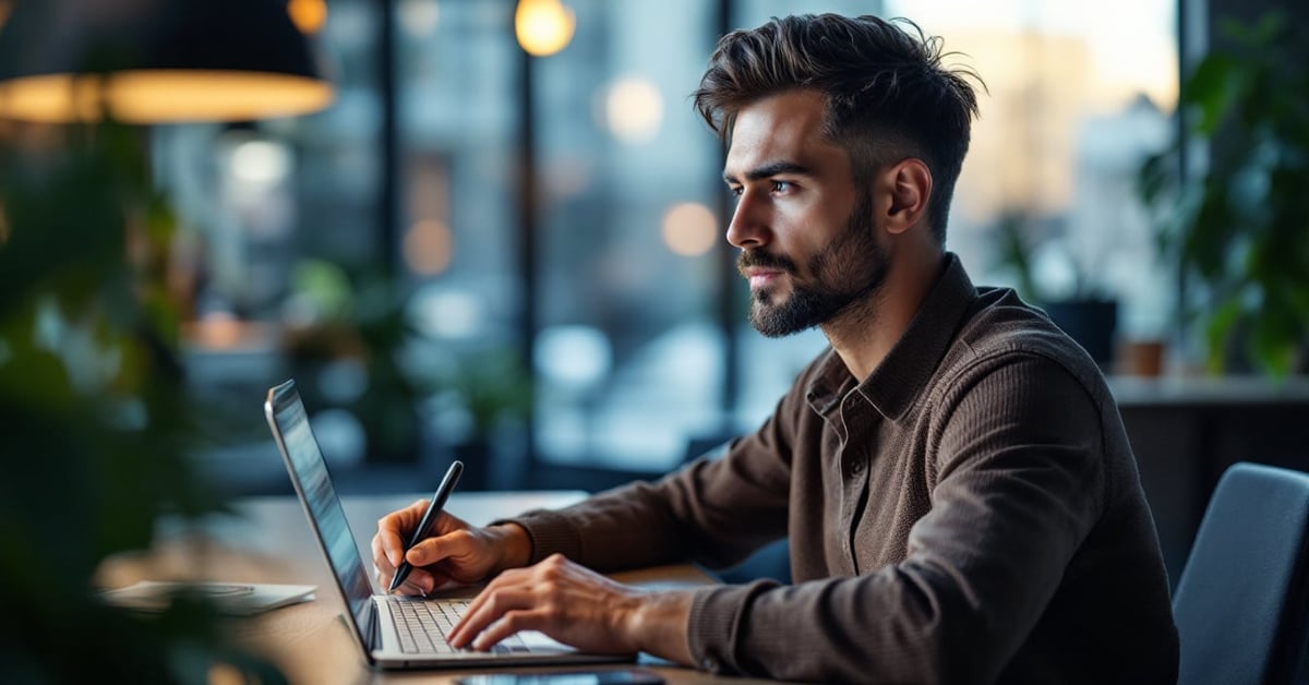 logiciel comptabilité gratuit sur ordinateur portable moderne pour gérer les finances d'entreprise