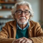 Senior au chômage consulte des documents liés à la nouvelle loi sur l'emploi des seniors en France