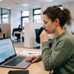 Calcul indemnité chômage simulateur en ligne sur ordinateur portable