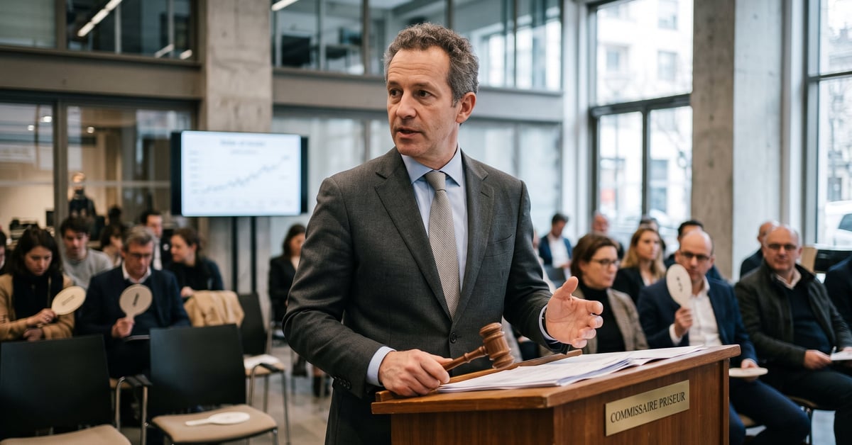 Commissaire-priseur en salle des ventes, salaire et métier d'expert en adjudication