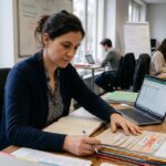 Illustration de l'indexation web : Google analyse et classe les pages d'un site internet